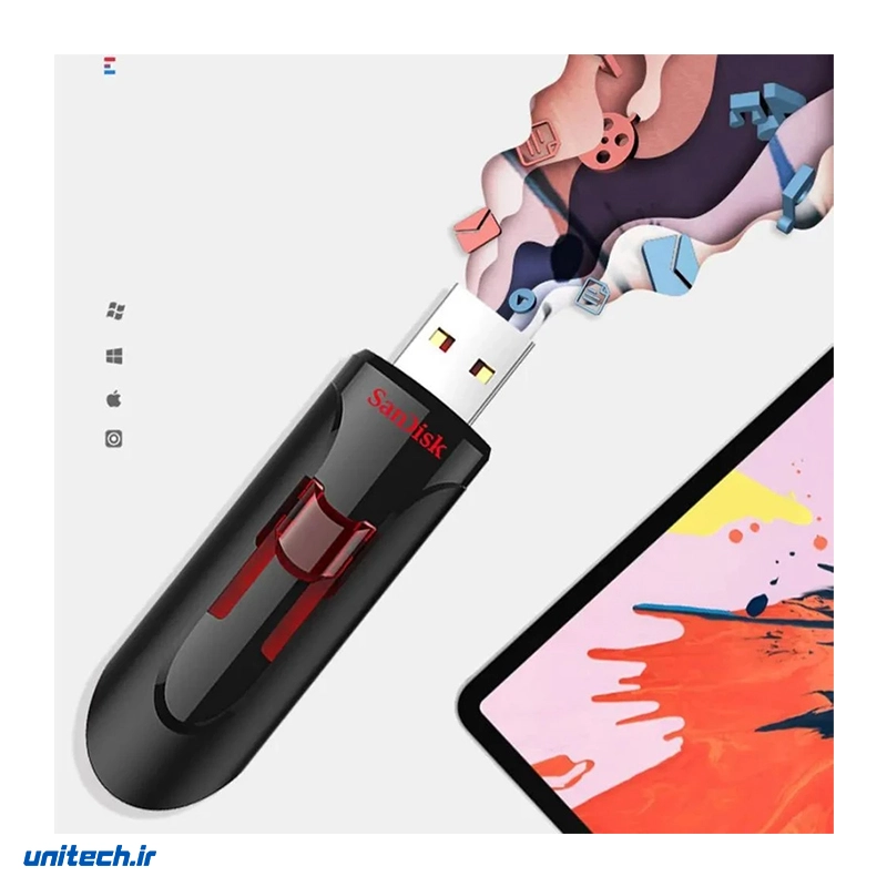 فلش مموری سن دیسک مدل CZ600 ظرفیت 256 گیگابایت1